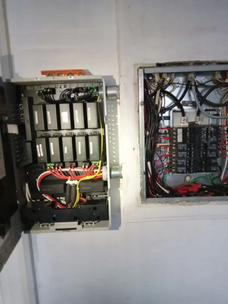 Electrical panel upgrade completed for Carbon Monoxide Detector Installation in Columbus